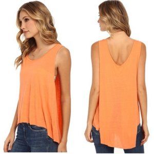 NWT Free People Cruz Cape Tank Top Orange M